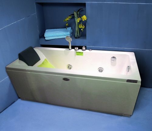 Appollo Акриловая ванна TS-9012 170*75*60, с сифоном и подголовником в Армавире