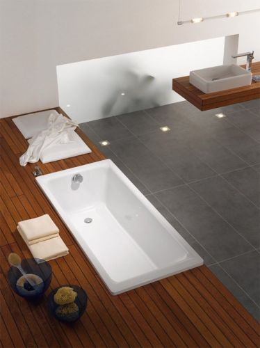 Стальная ванна Kaldewei SANIFORM PLUS Mod.362-1, размер 1600*700*410, Easy clean, alpine white, без ножек в Армавире