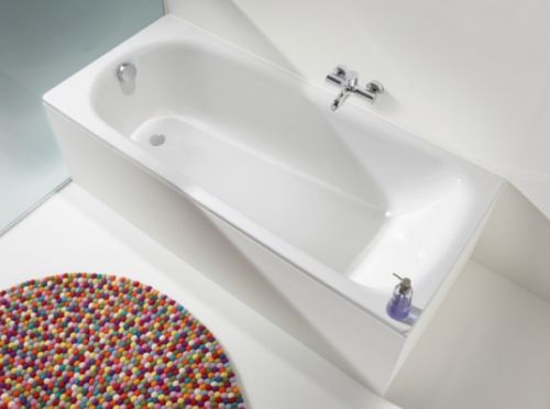 Стальная ванна Kaldewei SANIFORM PLUS Mod.361-1, размер 1500*700*410, Easy clean, alpine white, без ножек в Армавире