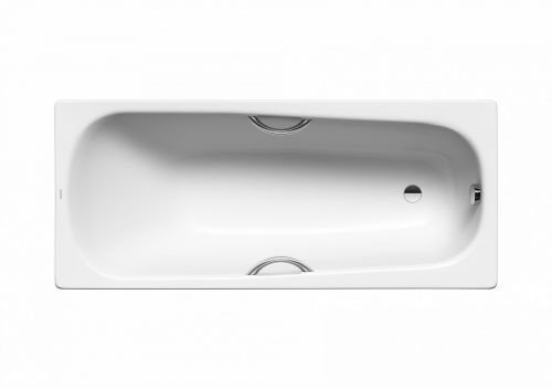Стальная ванна Kaldewei SANIFORM PLUS STAR Mod. 337, 1800*800*410, Easy clean, alpine white, без ножек, с отверстиями для ручек в Армавире