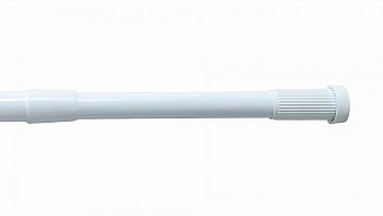 FX-51-013 Карниз для ванной раздвижной 140-260 см, алюминий-белый Fixsen в Армавире